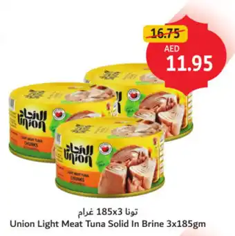 Union Coop Union Light Meat Tuna Solid In Brine offer