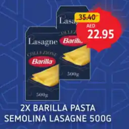 Union Coop 2x barilla pasta semolina lasagne offer