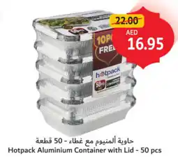 Union Coop Hotpack Aluminium Container with Lid offer