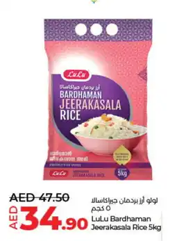 Lulu Hypermarket LULU Jeerakasala Rice offer