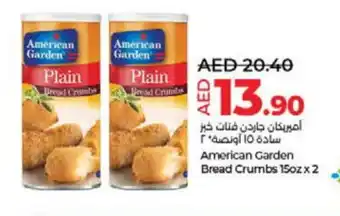 Lulu Hypermarket AMERICAN GARDEN Bread Crumbs offer