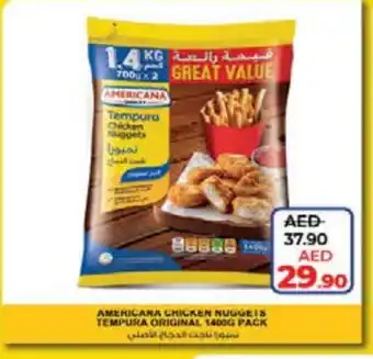 Lulu Hypermarket AMERICANA Chicken Nuggets offer