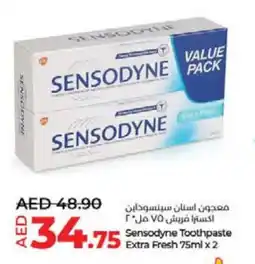 Lulu Hypermarket SENSODYNE Toothpaste offer