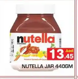 Baniyas Spike Hypermarket NUTELLA Chocolate Spread offer