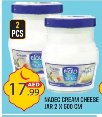 Baniyas Spike Hypermarket NADEC Cream Cheese offer