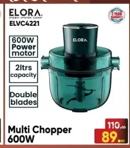 Baniyas Spike Hypermarket ELORA Chopper offer