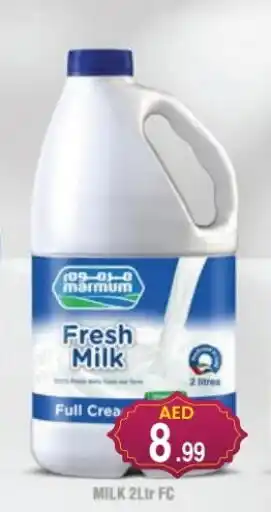 Baniyas Spike Hypermarket MARMUM Fresh Milk offer