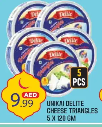 Baniyas Spike Hypermarket UNIKAI Triangle Cheese offer