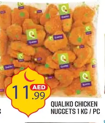 Baniyas Spike Hypermarket QUALIKO Chicken Nuggets offer