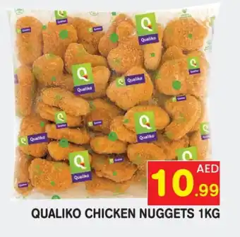 Baniyas Spike Hypermarket QUALIKO Chicken Nuggets offer