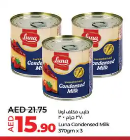 Lulu Hypermarket LUNA Condensed Milk offer