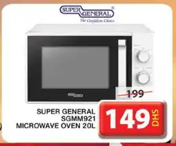 Grand Hyper Market SUPER GENERAL Microwave Oven offer