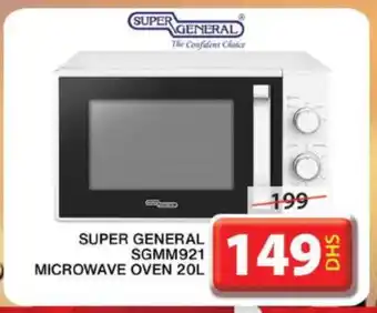 Grand Hyper Market SUPER GENERAL Microwave Oven offer