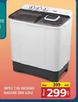 Kenz Hypermarket IMPEX Washer / Dryer offer