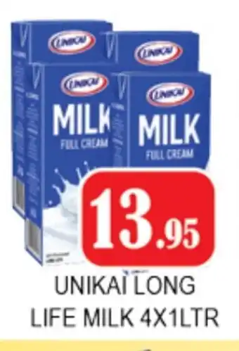 Zain Hypermarket UNIKAI Long Life / UHT Milk offer