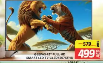 Mango Hypermarket LLC GEEPAS Smart TV offer