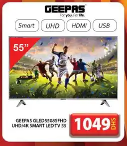 Grand Hyper Market GEEPAS Smart TV offer