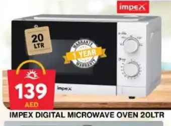 Grand Hyper Market IMPEX Microwave Oven offer