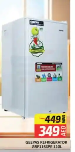 Mango Hypermarket LLC GEEPAS Refrigerator offer