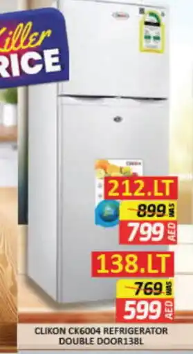 Mango Hypermarket LLC CLIKON Refrigerator offer