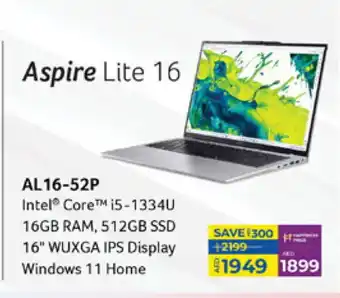 Lulu Hypermarket ACER Laptop offer