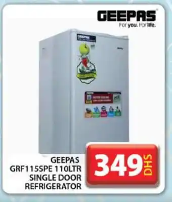 Grand Hyper Market GEEPAS Refrigerator offer