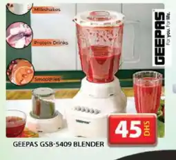 Grand Hyper Market GEEPAS Mixer / Grinder offer