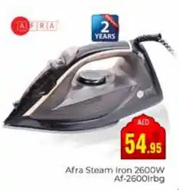 Pasons AFRA Ironbox offer