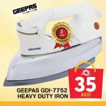 Grand Hyper Market GEEPAS Ironbox offer