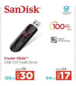 Lulu Hypermarket SANDISK Flash Drive offer