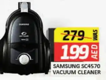 Mango Hypermarket LLC SAMSUNG Vacuum Cleaner offer