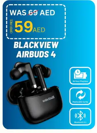 Nesto BLACKVIEW Earphone offer