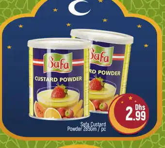 Al Madina SAFA Custard Powder offer