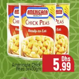 Al Madina AMERICANA Chick Peas offer