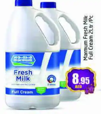 Pasons MARMUM Fresh Milk offer