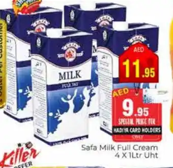 Pasons SAFA Long Life / UHT Milk offer