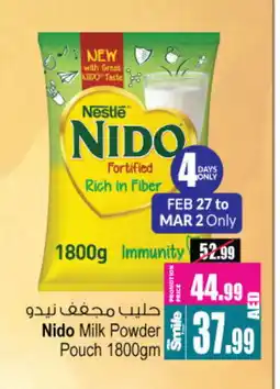 Ansar Gallery NIDO Milk Powder offer