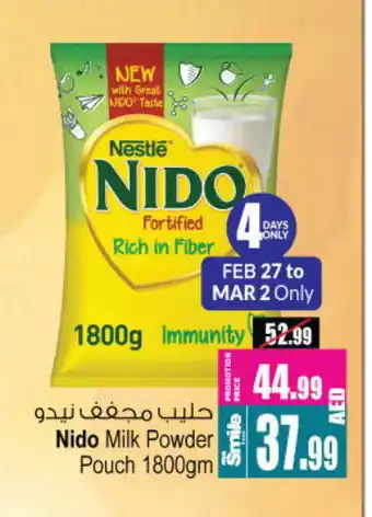 Ansar Gallery NIDO Milk Powder offer