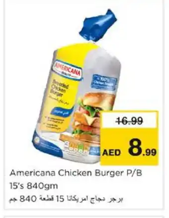 Nesto AMERICANA Chicken Burger offer