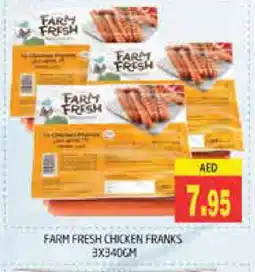 Pasons FARM FRESH Chicken Franks offer