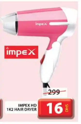 Grand Hyper Market IMPEX Hair Appliances offer