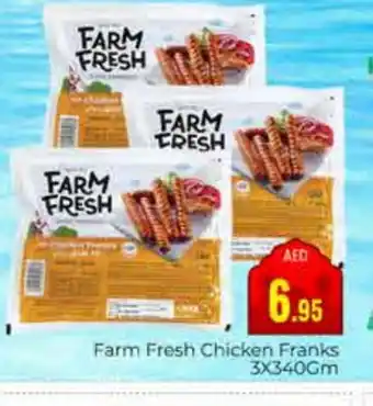 Pasons FARM FRESH Chicken Franks offer