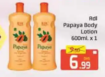 Mango Hypermarket LLC RDL Body Lotion & Cream offer