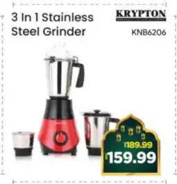 Al Madina Hypermarket KRYPTON Mixer / Grinder offer