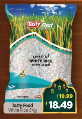 Al Madina Hypermarket TASTY FOOD White Rice offer