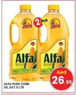 Baniyas Spike Hypermarket ALFA Corn Oil offer