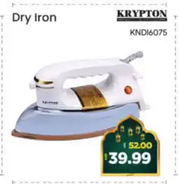 Al Madina Hypermarket KRYPTON Ironbox offer