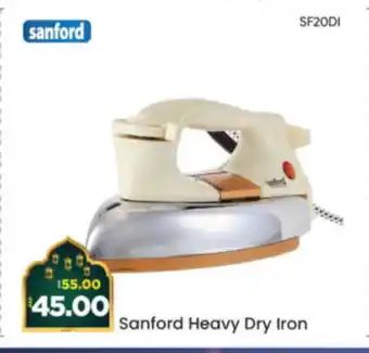 Al Madina Hypermarket SANFORD Ironbox offer