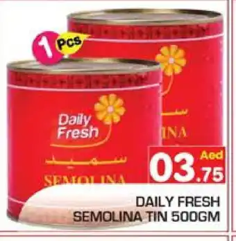 Baniyas Spike Hypermarket DAILY FRESH Semolina / Rava offer