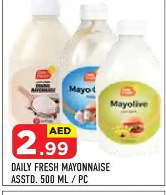 Baniyas Spike Hypermarket DAILY FRESH Mayonnaise offer